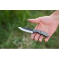 Нож TOPS KNIVES Mini Scandi Knife 2.5 Black Linen Micarta